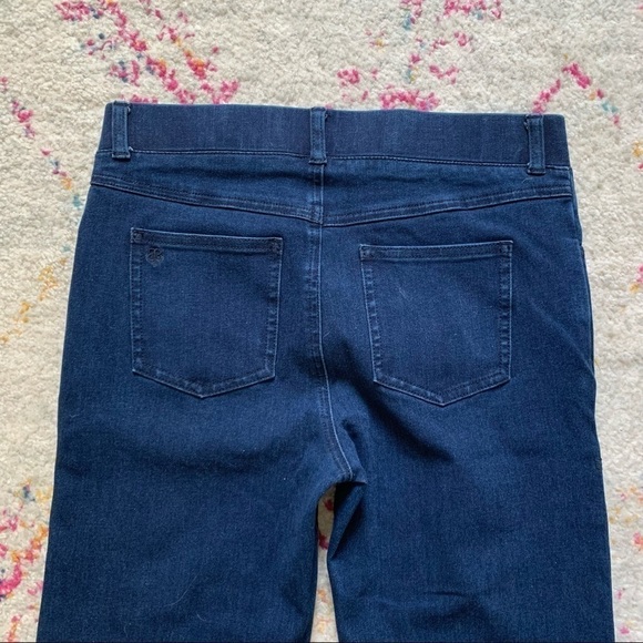 Betabrand Yoga Denim Boot-Cut with 4-Pockets in Dark Indigo sz S Petite - Picture 3 of 5